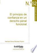 Libro El principio de confianza en un derecho penal funcional