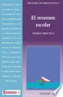 Libro El resumen escolar