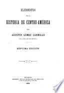 Elementos de la historia de Centro America