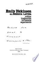 Emily Dickinson en América Latina