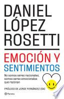 Libro Emoción y sentimientos (NE)