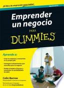 Libro Emprender un negocio para dummies