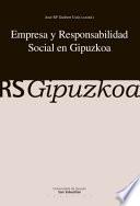 Libro Empresa y responsabilidad social en Gipuzkoa