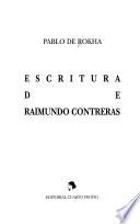 Escritura de Raimundo Contreras