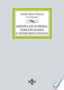 Libro España en Europa. Percepciones e introspecciones