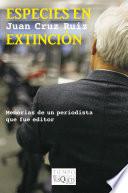 Libro Especies en extinción