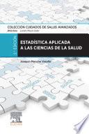 Libro Estadística aplicada a las ciencias de la salud