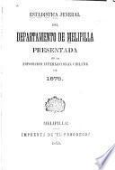 Estadística jeneral del departamento de Melipilla presentada en la Esposición internacional chilena de 1875