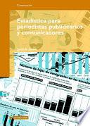 Libro Estadística para periodistas, publicitarios y comunicadores