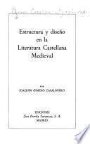 Estructura y diseño en la literatura castellana medieval