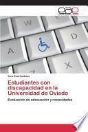 Estudiantes Con Discapacidad En La Universidad de Oviedo