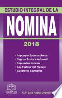 Libro ESTUDIO INTEGRAL DE LA NÓMINA 2018