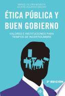 Libro Ética pública y buen gobierno