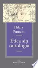 Libro Etica Sin Ontologia