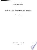 Etnografía histórica de Navarra