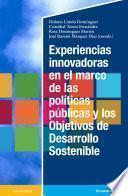 Experiencias innovadoras en el marco de las políticas públicas y los Objetivos para el Desarrollo Sostenible