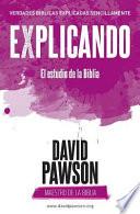 Libro EXPLICANDO El estudio de la Biblia