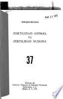 Fertilidad animal vs. fertilidad humana