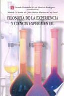 Libro Filosofía de la Experiencia y Ciencia Experimental