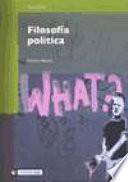 Libro Filosofía política