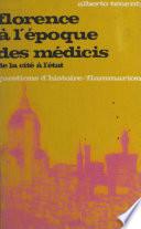 Libro Florence à l'époque des Médicis : de la cité à l'État