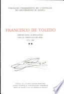 Francisco de Toledo: 1575-1580