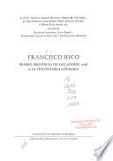 Francisco Rico