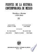 Fuentes de la historia contemporánea de México