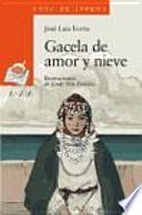 Libro Gacela de amor y nieve