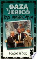 Libro Gaza-Jericó: pax americana