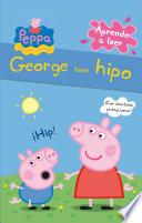 Libro George tiene hipo (Peppa Pig. Pictogramas)