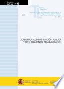 Libro Gobierno, administración pública y procedimiento administrativo