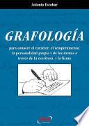 Libro Grafología. Lo que revela la escritura y la firma