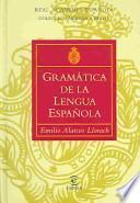 Libro Gramática de la lengua española