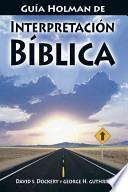 Libro Guia Holman de Interpretacion Biblica
