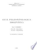 Guía paleontologica Argentina