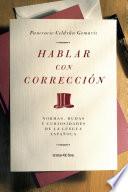 Libro Hablar con corrección