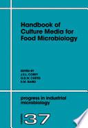 Libro Handbook of Culture Media for Food Microbiology