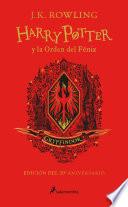 Libro Harry Potter Y La Orden del Fénix (Gryffindor) / Harry Potter and the Order of the Phoenix (Gryffindor)