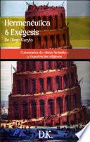 Libro Hermenéutica & Exegesis
