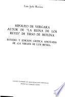 Hipólito de Vergara, autor de La Reina de los reyes de Tirso de Molina