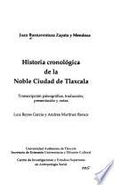 Historia cronológica de la noble ciudad de Tlaxcala