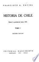 Historia de Chile desde la prehistoria hasta, 1891