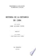 Historia de la botánica en Cuba