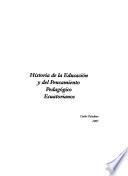 Historia de la educación y del pensamiento pedagógico ecuatorianos