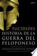 Libro Historia de la guerra del Peloponeso