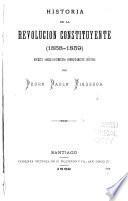 Historia de la revolución constituyente, 1858-1859