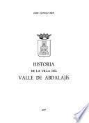 Historia de la villa del Valle de Abdalajís