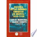 Historia de las grandes empresas en México, 1850-1930