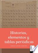 Libro Historias, elementos y tablas periódicas